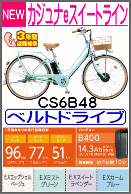 カジュナe スイートライン CS6B48