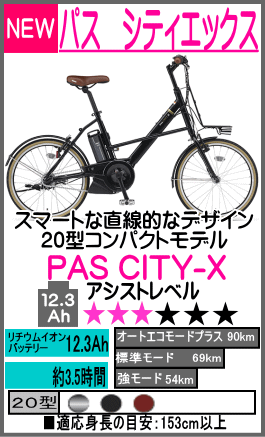 パス シティ エックス PAS CITY-X 20型〈PA20CX〉